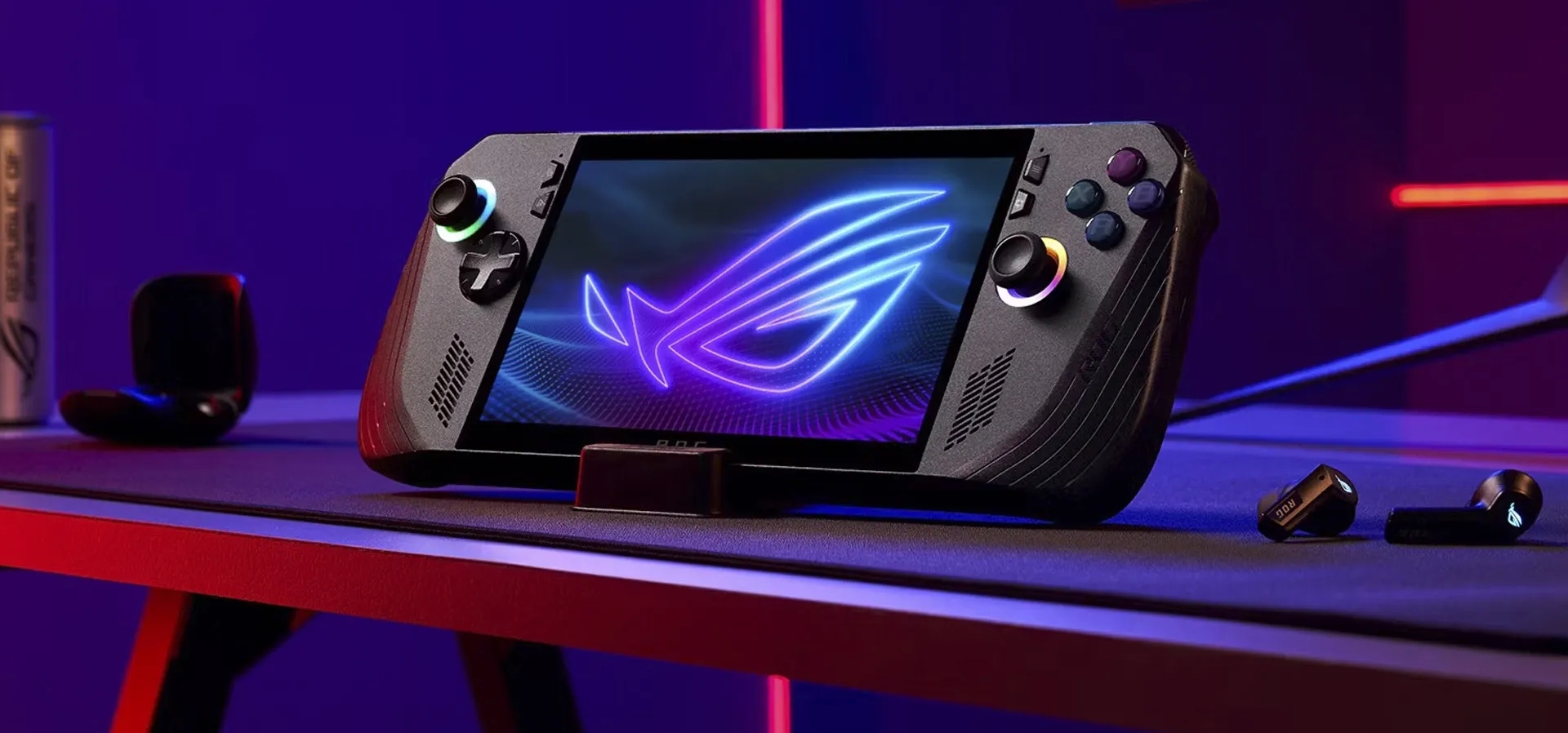 Imagem de fundo do produto Console Portátil ASUS ROG Ally X Preto - RC72LA