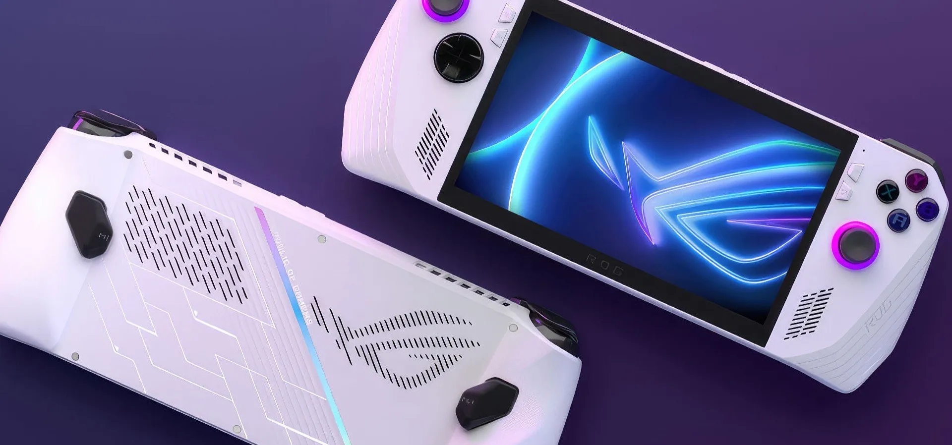 Imagem de fundo do produto Console Portátil ASUS ROG Ally Branco - RC71L