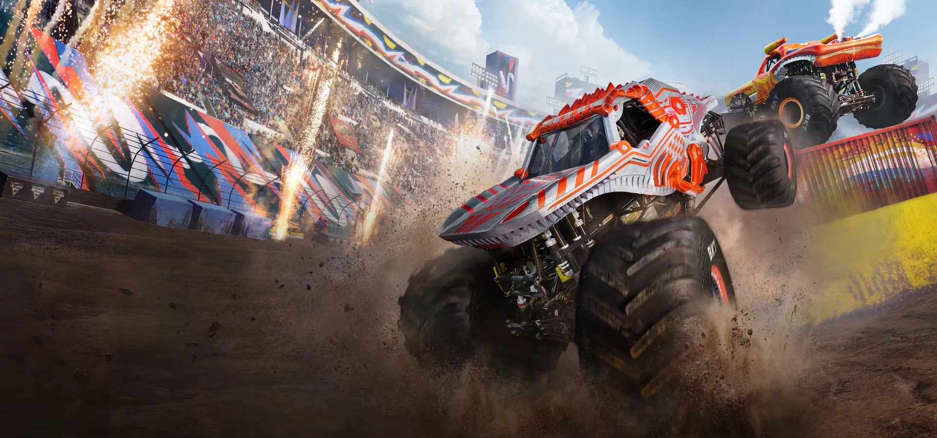 Imagem de fundo do produto Monster Jam™ Showdown Big Air Edition - PS4