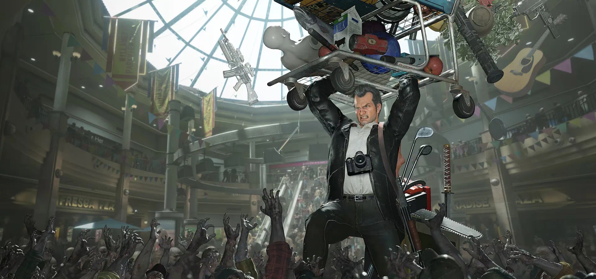Imagem de fundo do produto Dead Rising Deluxe Remaster PS5 - Físico