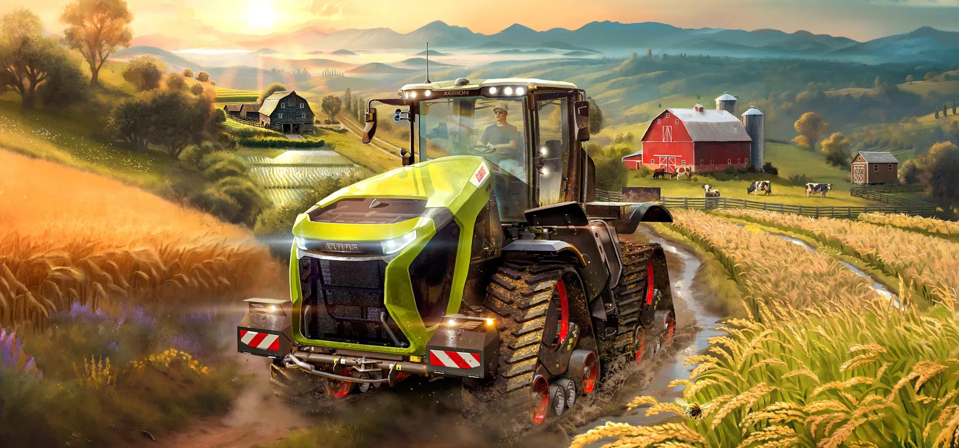 Imagem de fundo do produto Farming Simulator 25 PS5 - Físico