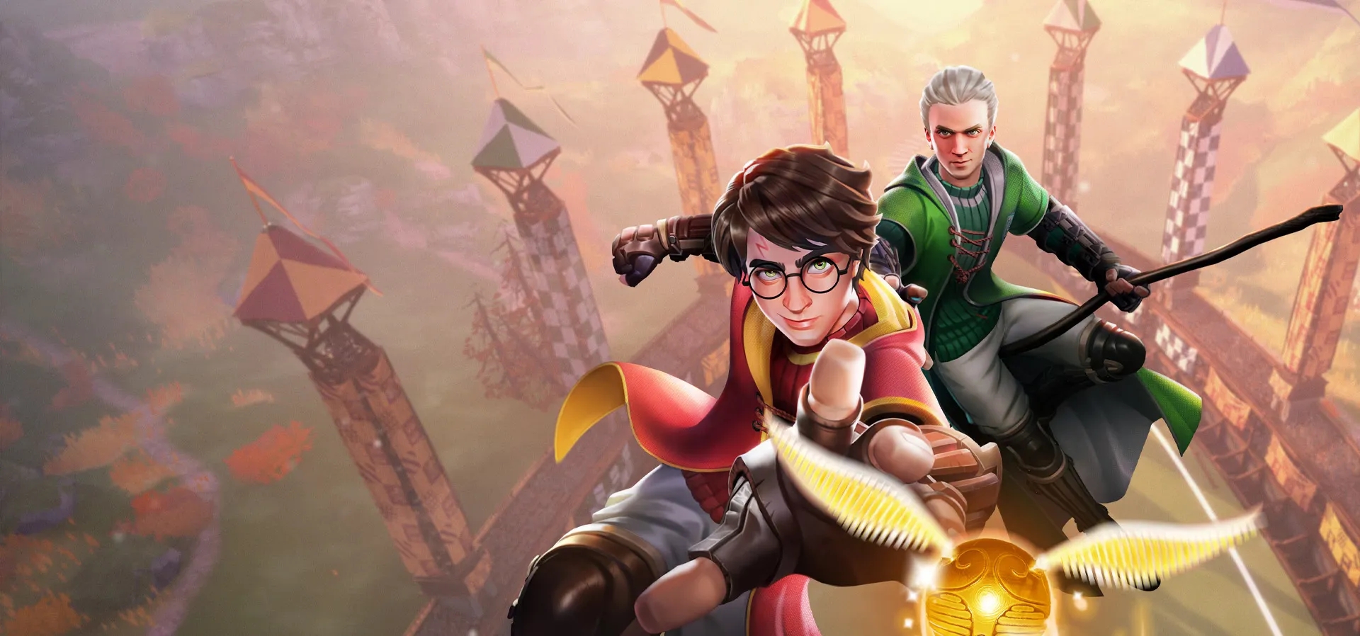 Imagem de fundo do produto Harry Potter: Quidditch Champions PS5 - Físico