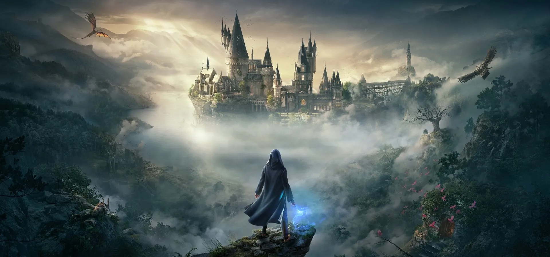 Imagem de fundo do produto Hogwarts Legacy PS5 - Físico