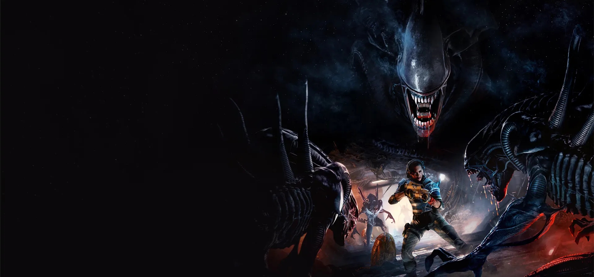 Imagem de fundo do produto Alien: Rogue Incursion Evolved Edition - PS5