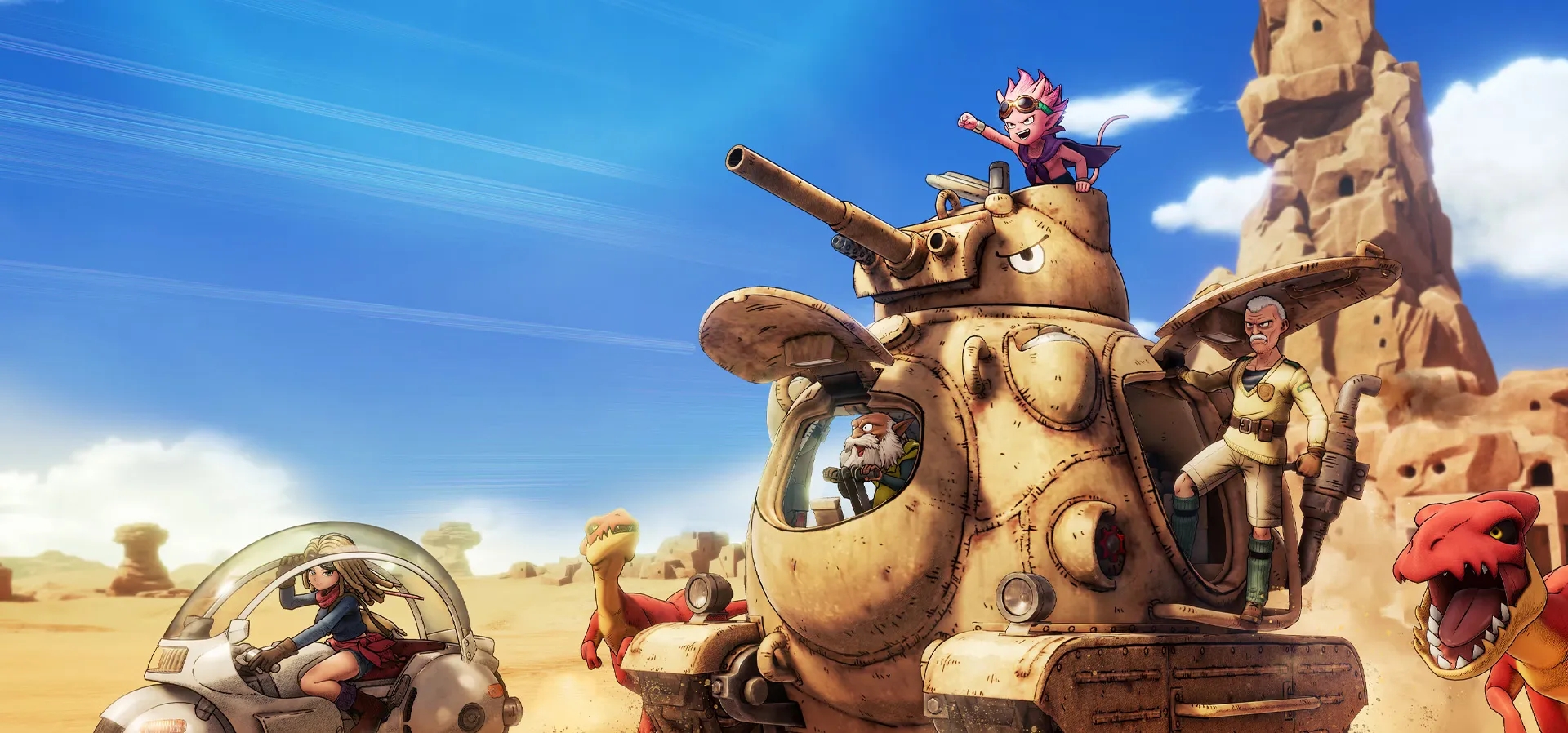 Imagem de fundo do produto Sand Land PS4 - Físico