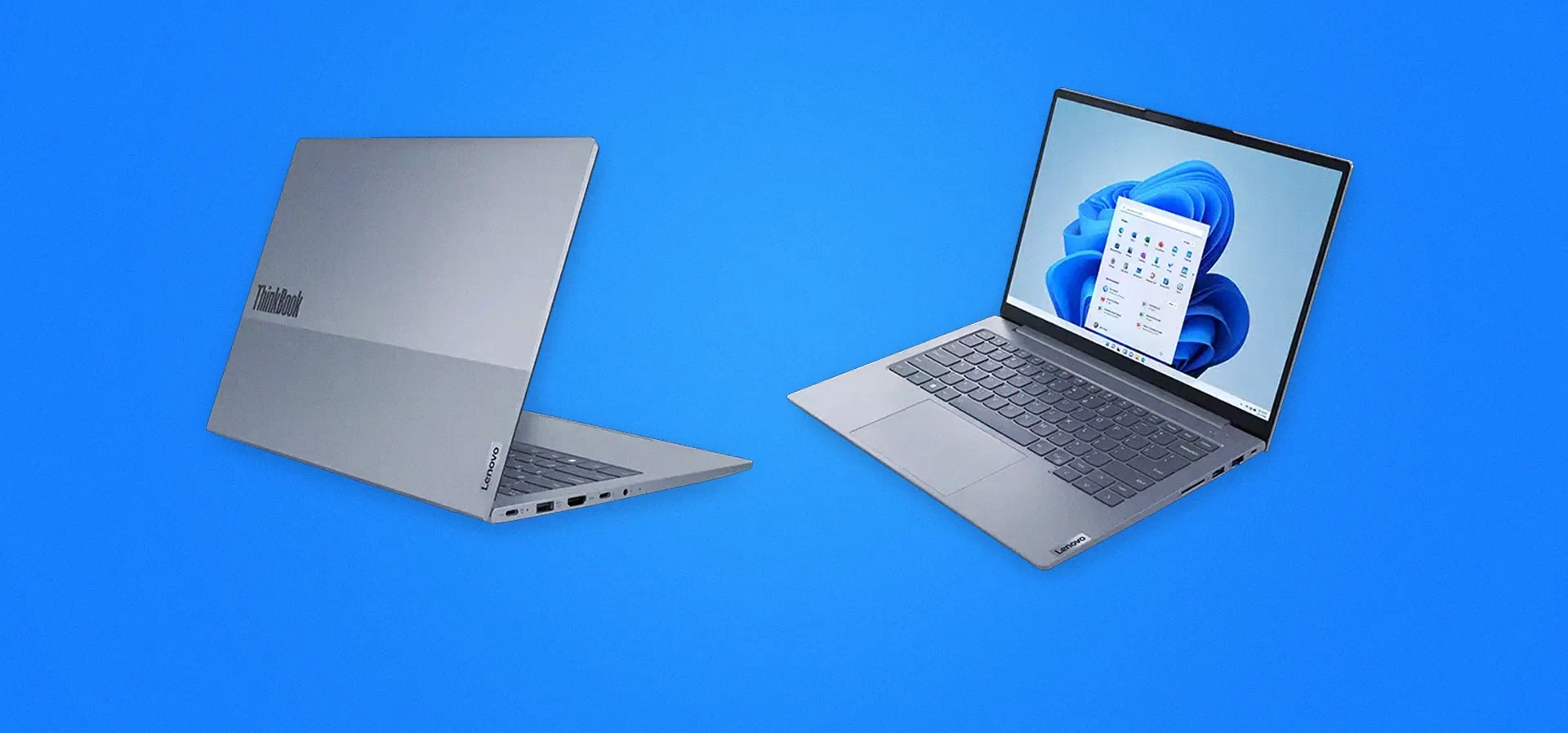 Imagem de fundo do produto Lenovo ThinkBook Intel Core i5-13420H 16GB 512GB SSD Windows 11 Home 14" WUXGA