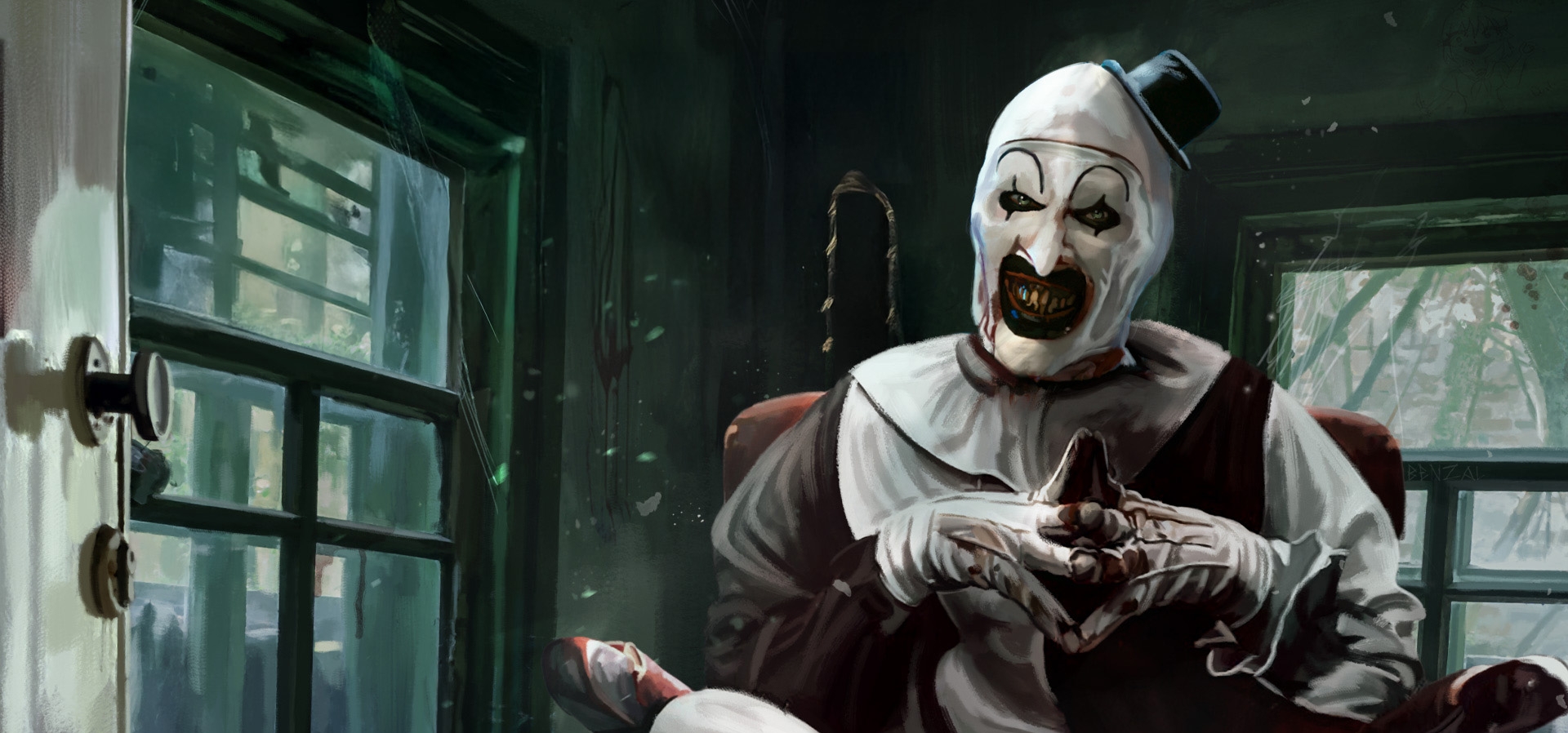 Imagem de fundo do produto Terrifier: The ARTcade game - Switch