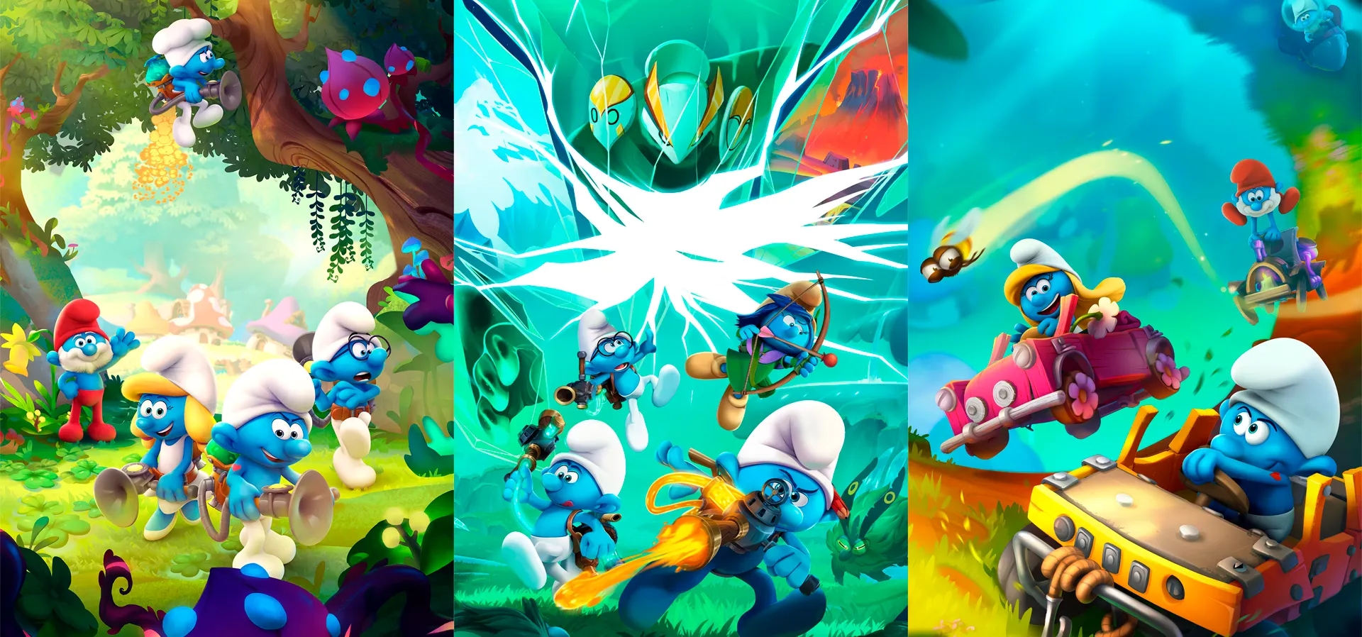 Imagem de fundo do produto The Smurftastic Collection Switch - Físico