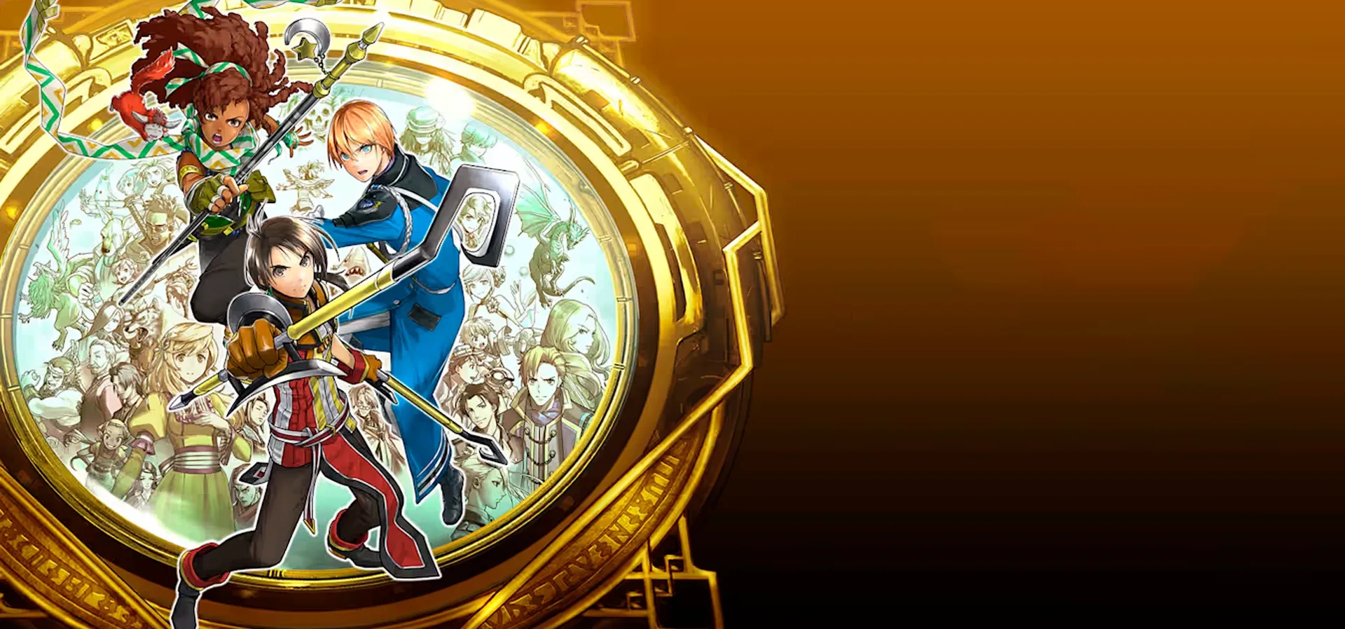 Imagem de fundo do produto Eiyuden Chronicle Hundred Heroes Switch - Físico