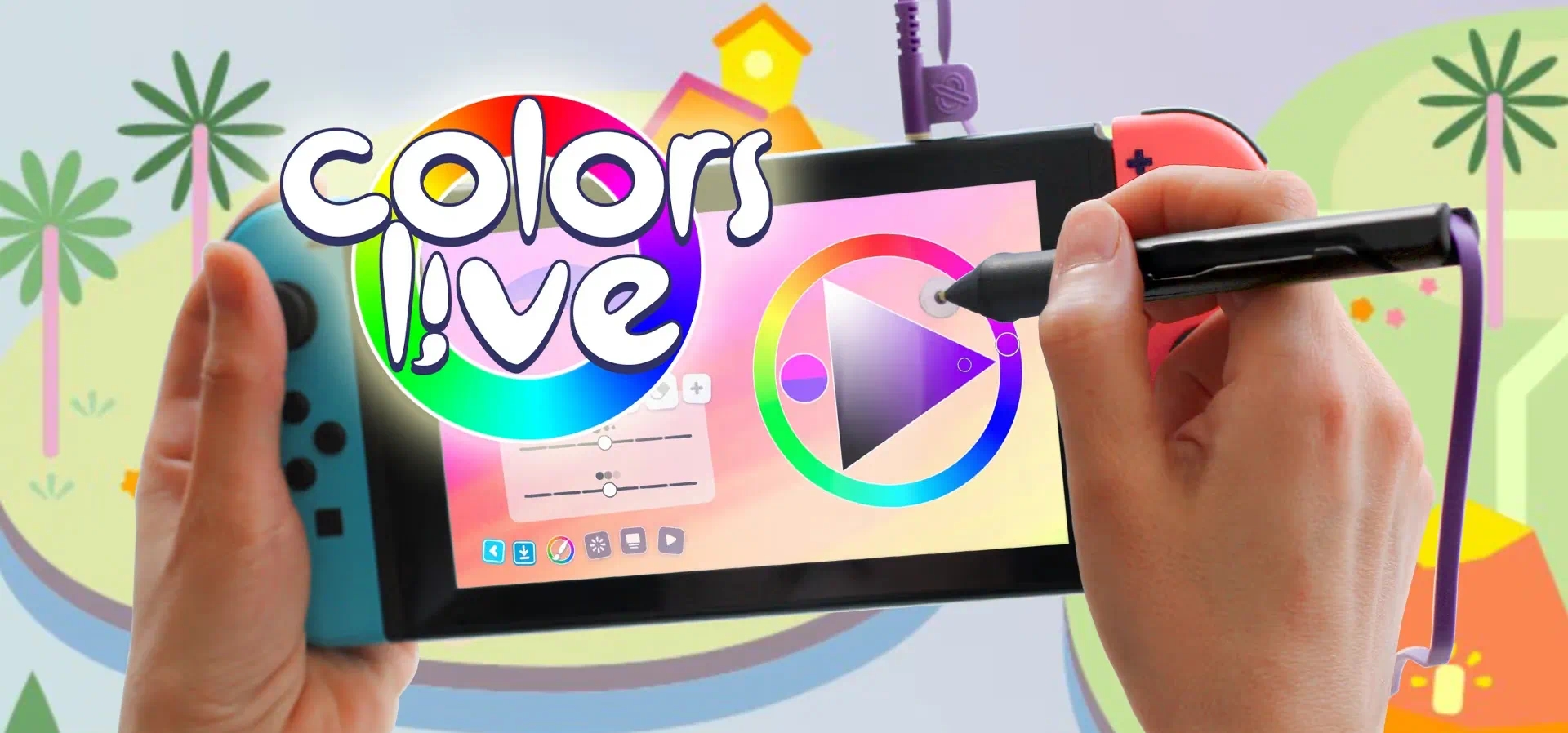 Imagem de fundo do produto Colors Live With Pen Switch - Físico