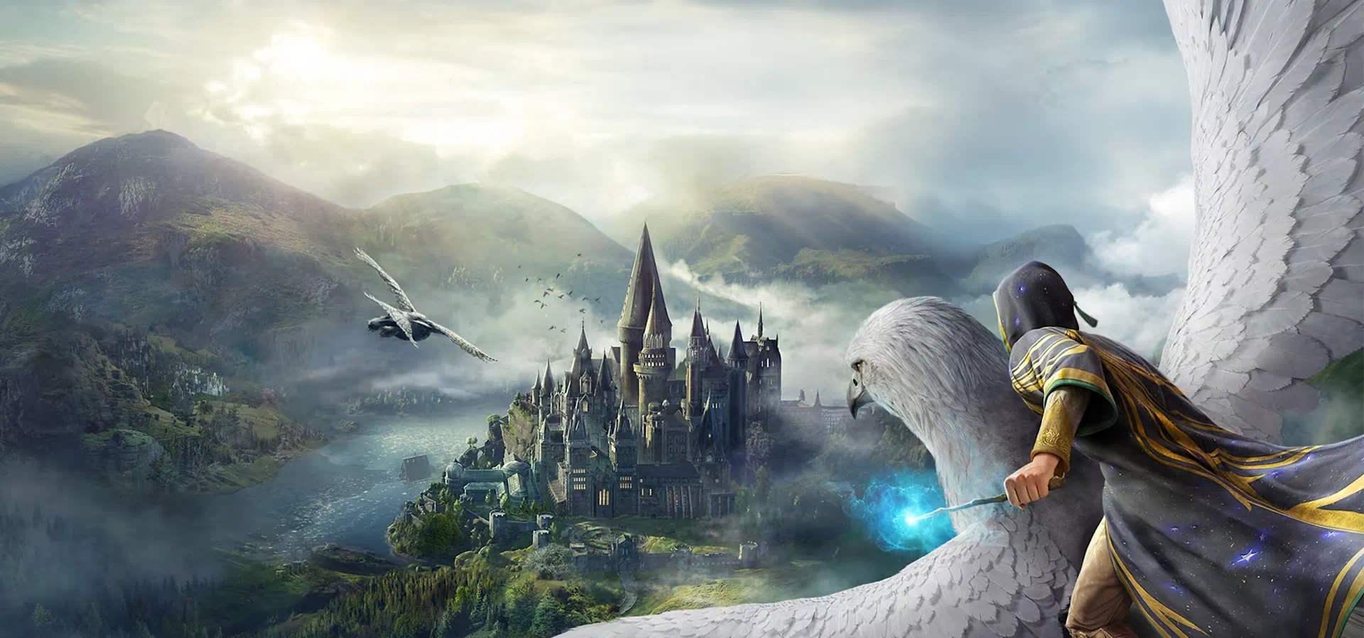 Imagem de fundo do produto Hogwarts Legacy Switch 2 - Físico