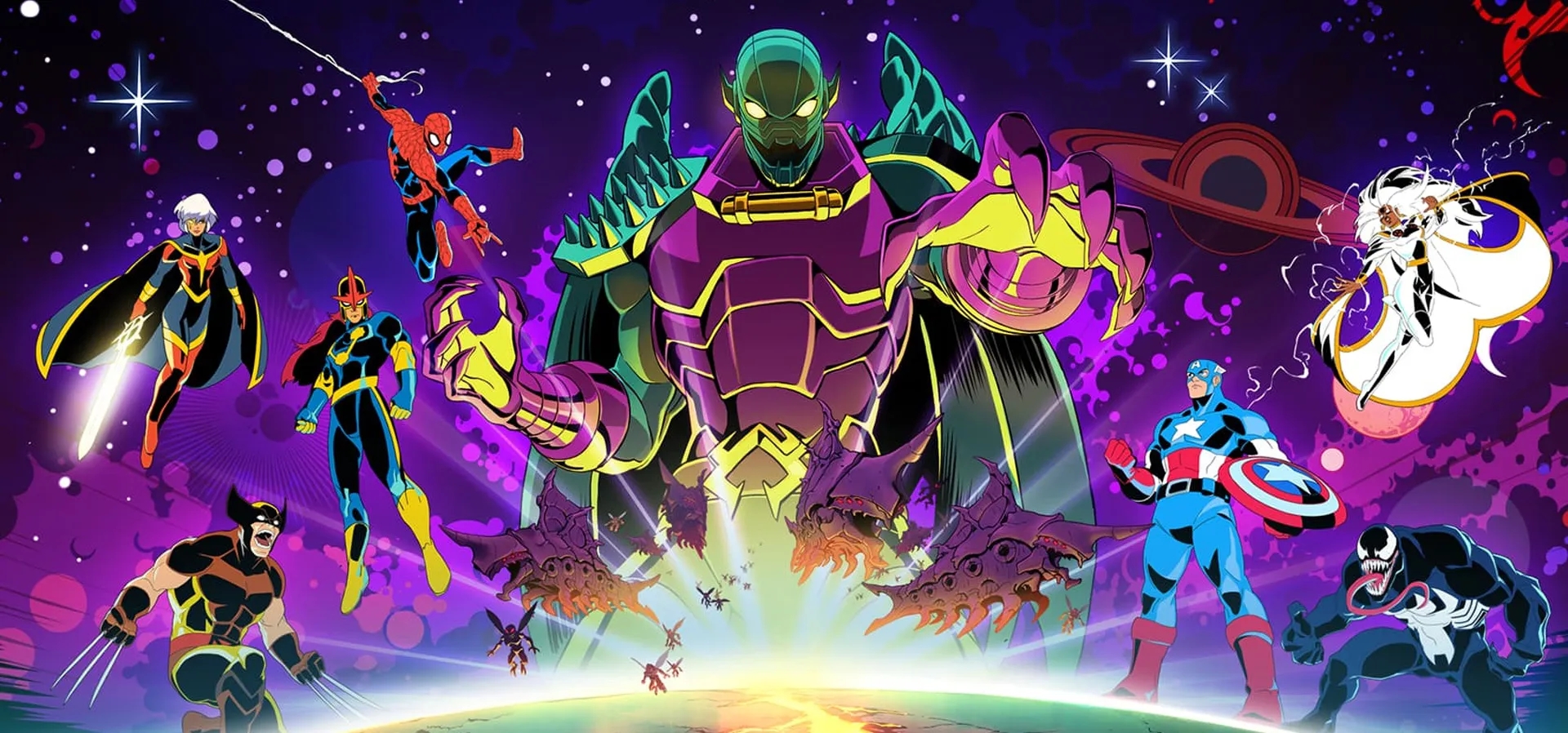 Imagem de fundo do produto MARVEL Cosmic Invasion - Switch