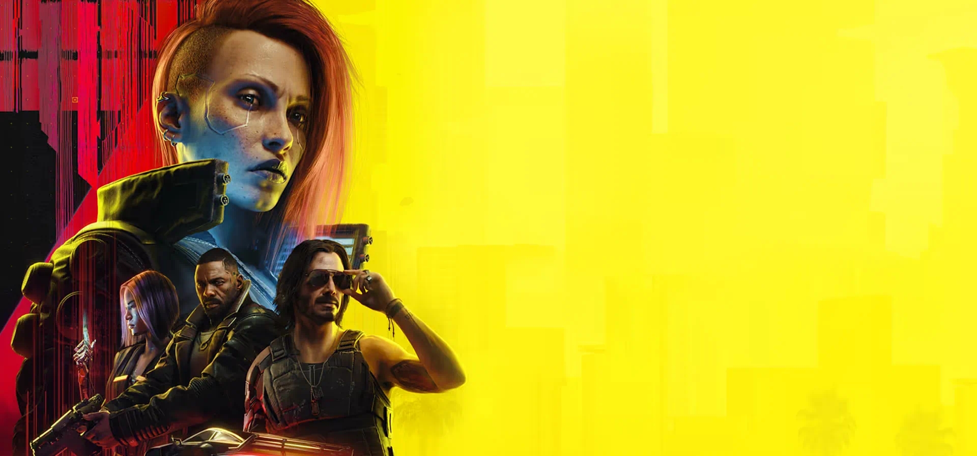 Imagem de fundo do produto Cyberpunk 2077: Ultimate Edition Switch 2 - Físico