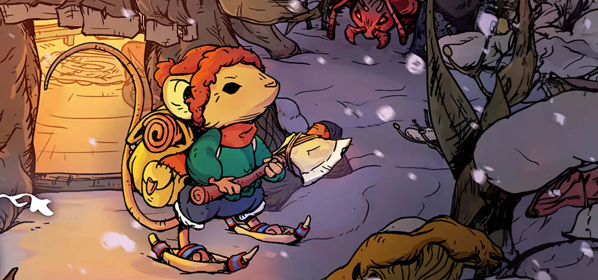 Imagem de fundo do produto Winter Burrow - Xbox One