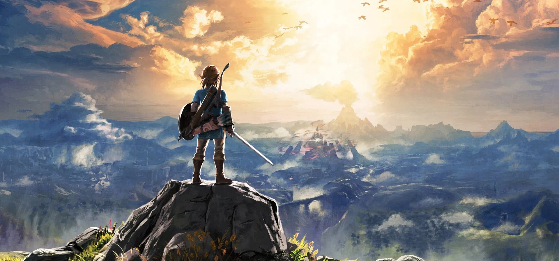 Imagem de fundo do produto The Legend of Zelda: Breath of the Wild Switch 2 - Físico