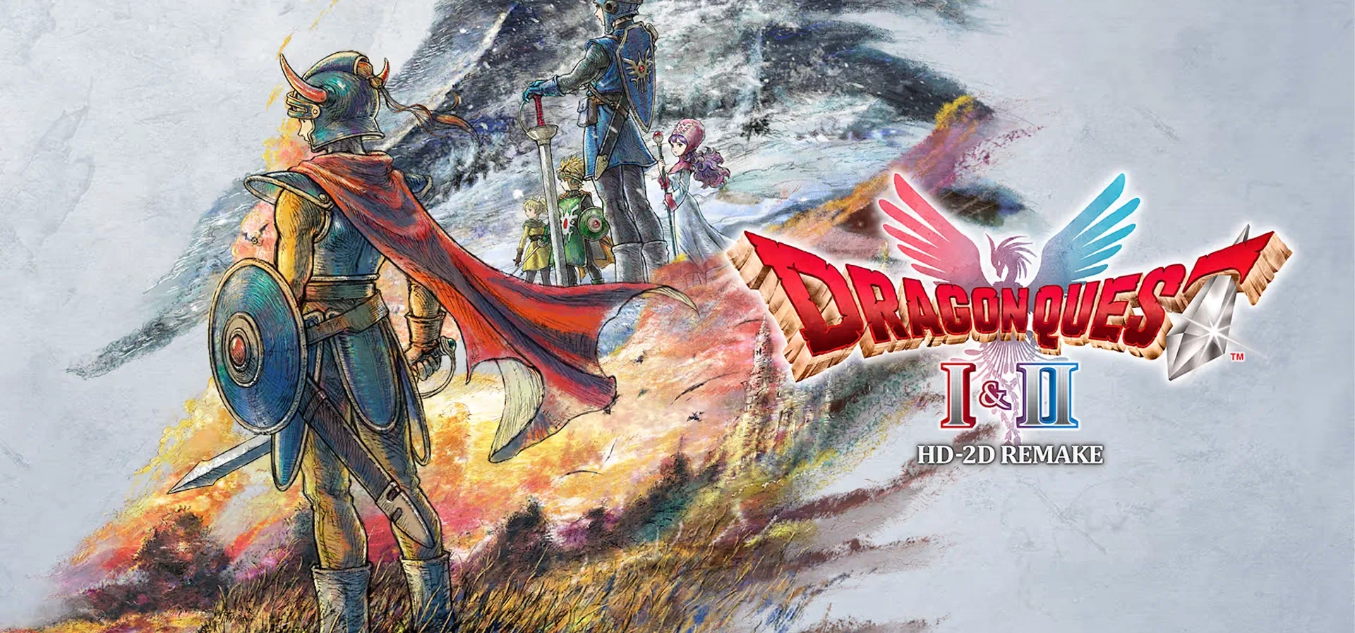 Imagem de fundo do produto DRAGON QUEST I & II HD-2D Remake - Switch 2