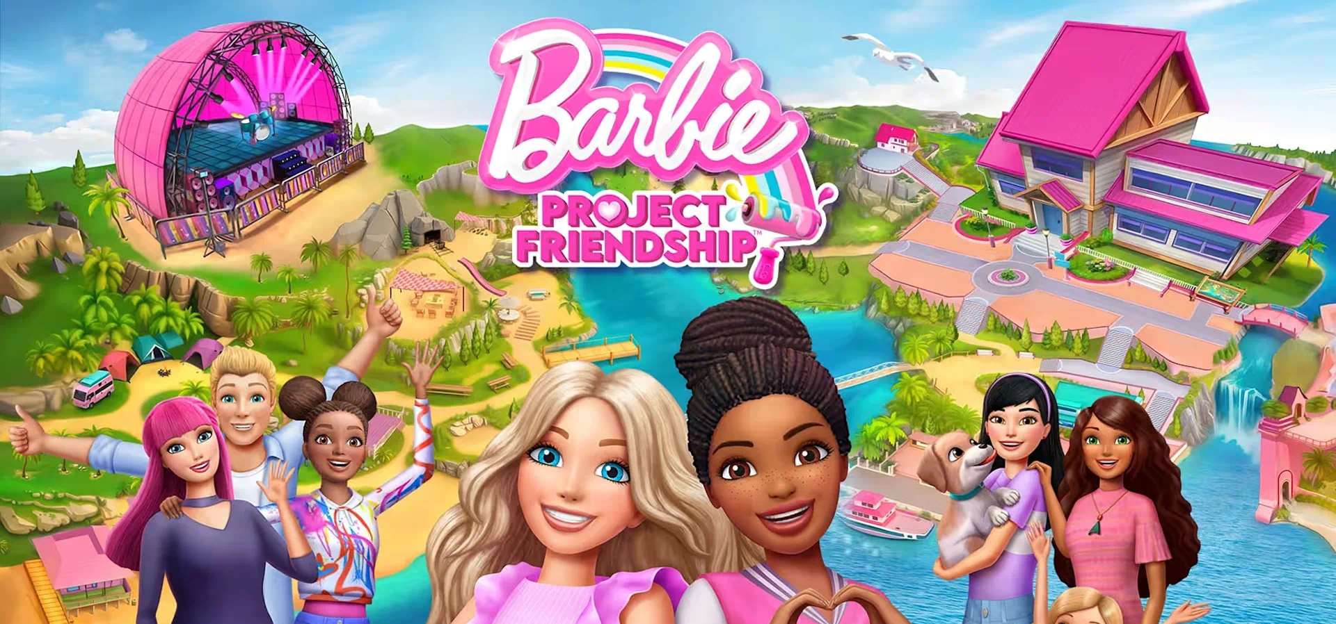 Imagem de fundo do produto Barbie Project Friendship - Switch