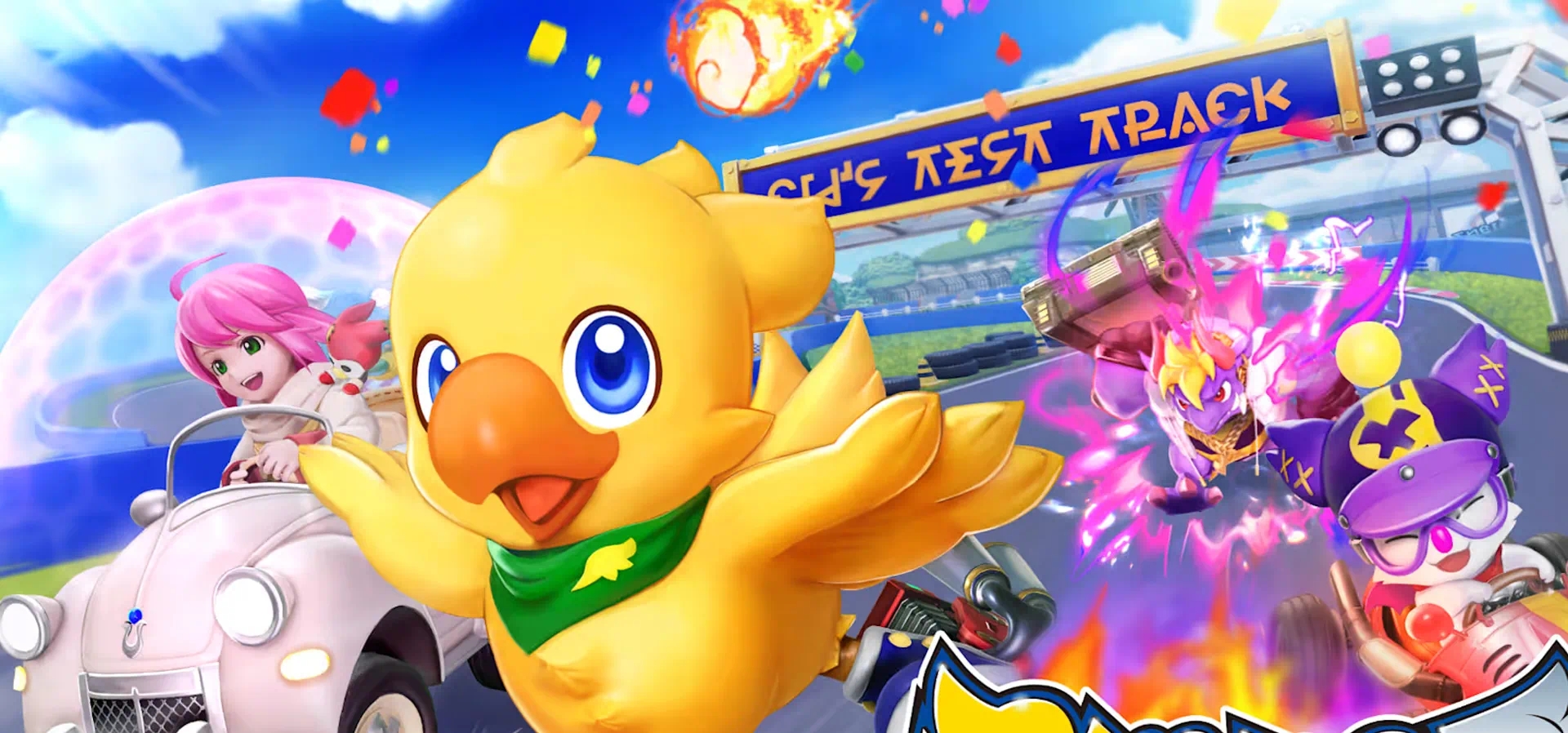 Imagem de fundo do produto Chocobo GP - Switch