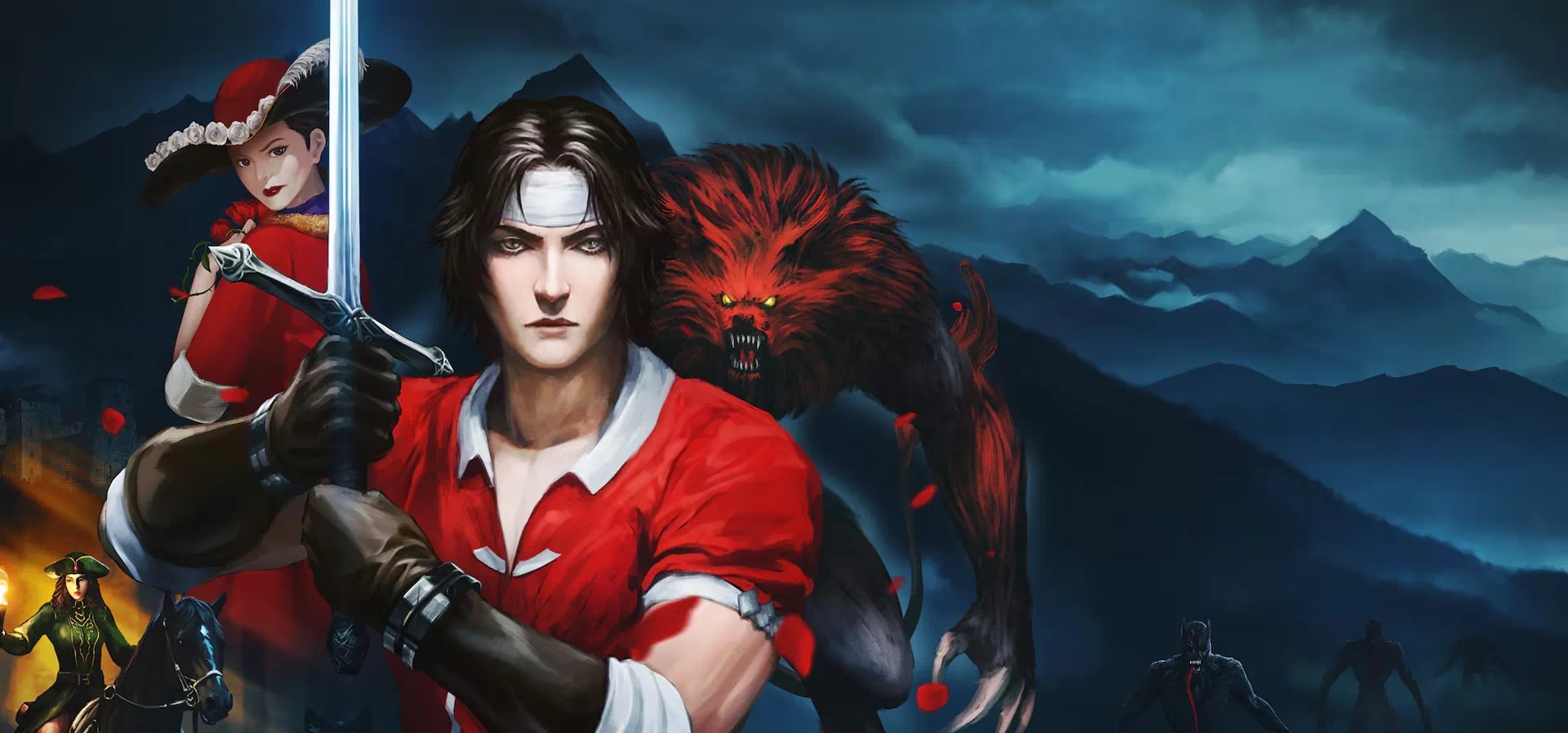 Imagem de fundo do produto Chronicles of the Wolf - Switch