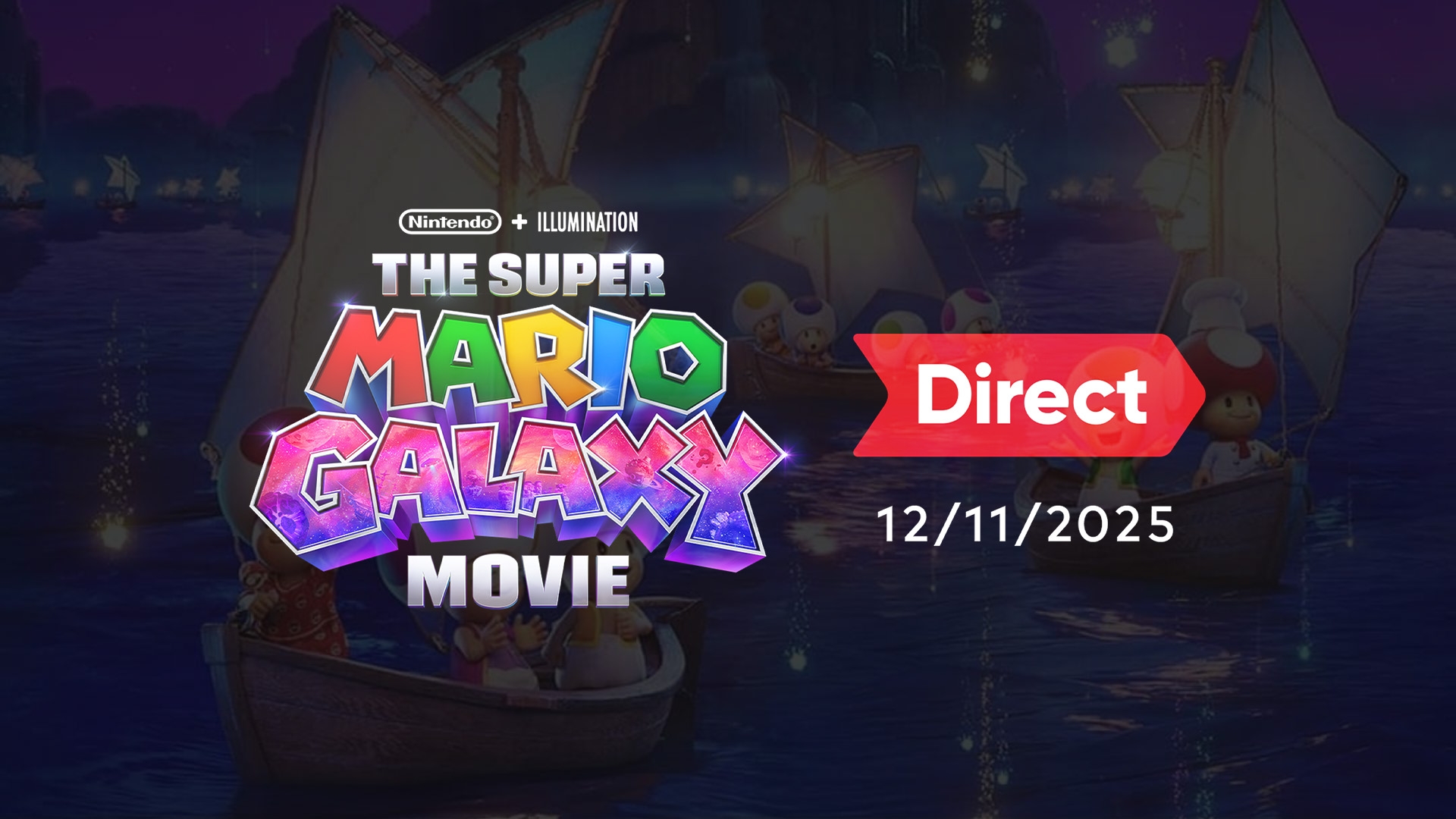 Imagem de fundo do produto Nintendo Direct: The Super Mario Galaxy Movie dia 12/11!