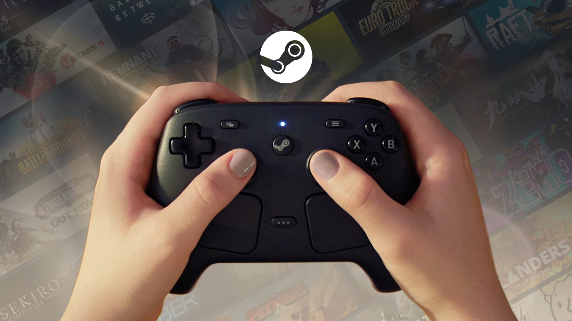 Imagem de fundo do produto Valve anuncia novo Steam Machine, Controller e Frame