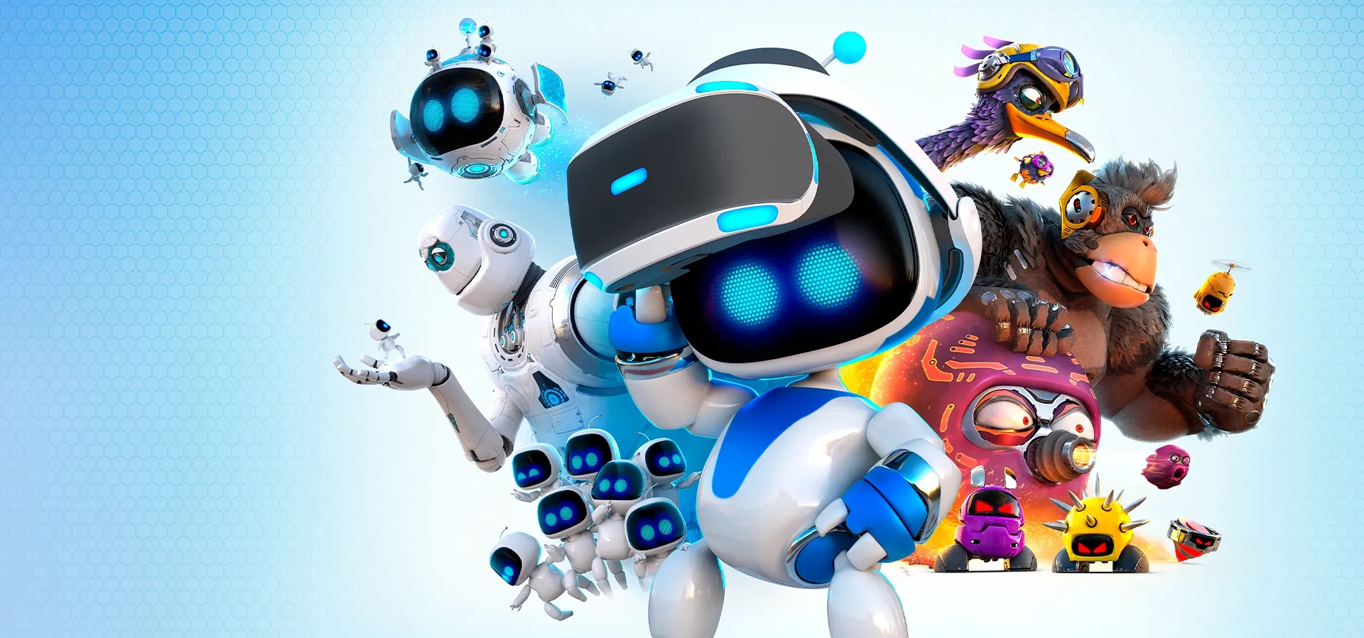 Imagem de fundo do produto ASTRO BOT Rescue Mission - PS4