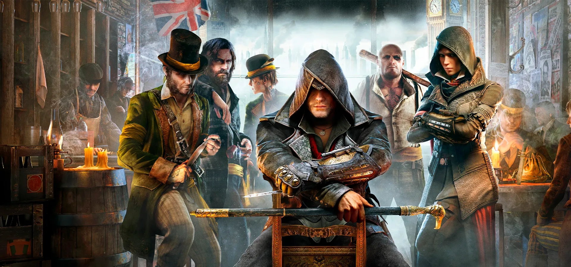 Imagem de fundo do produto Assassin's Creed - Syndicate - Xbox One
