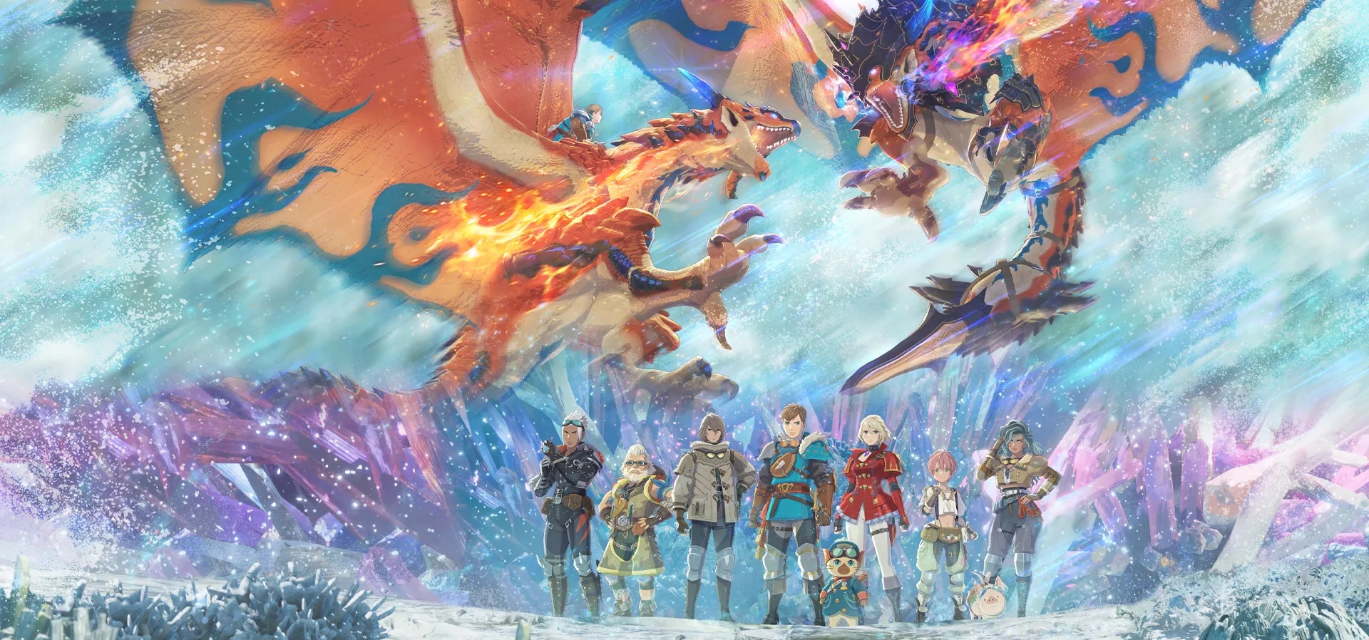 Imagem de fundo do produto Monster Hunter Stories 3: Twisted Reflection  - Switch 2