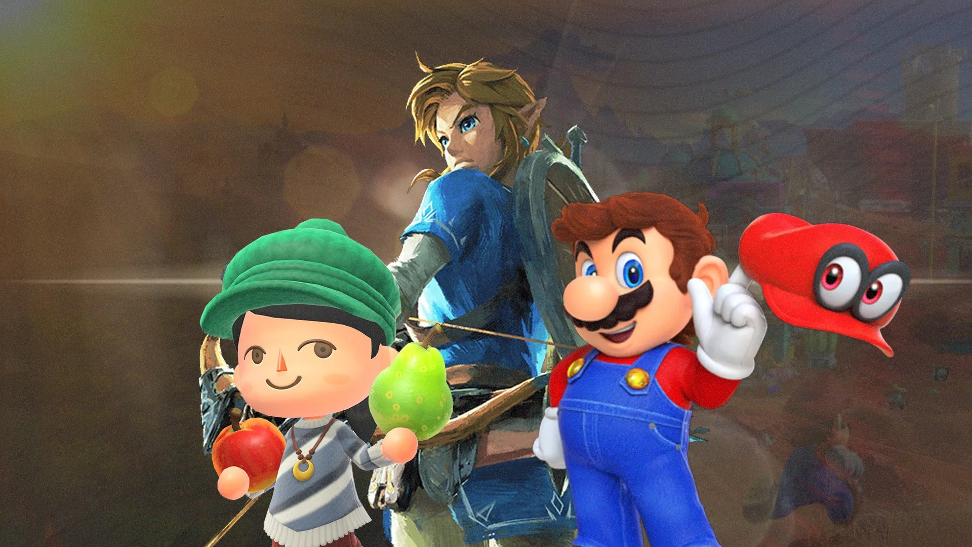 Imagem de fundo do produto Jogos que não podem faltar no seu Nintendo Switch!