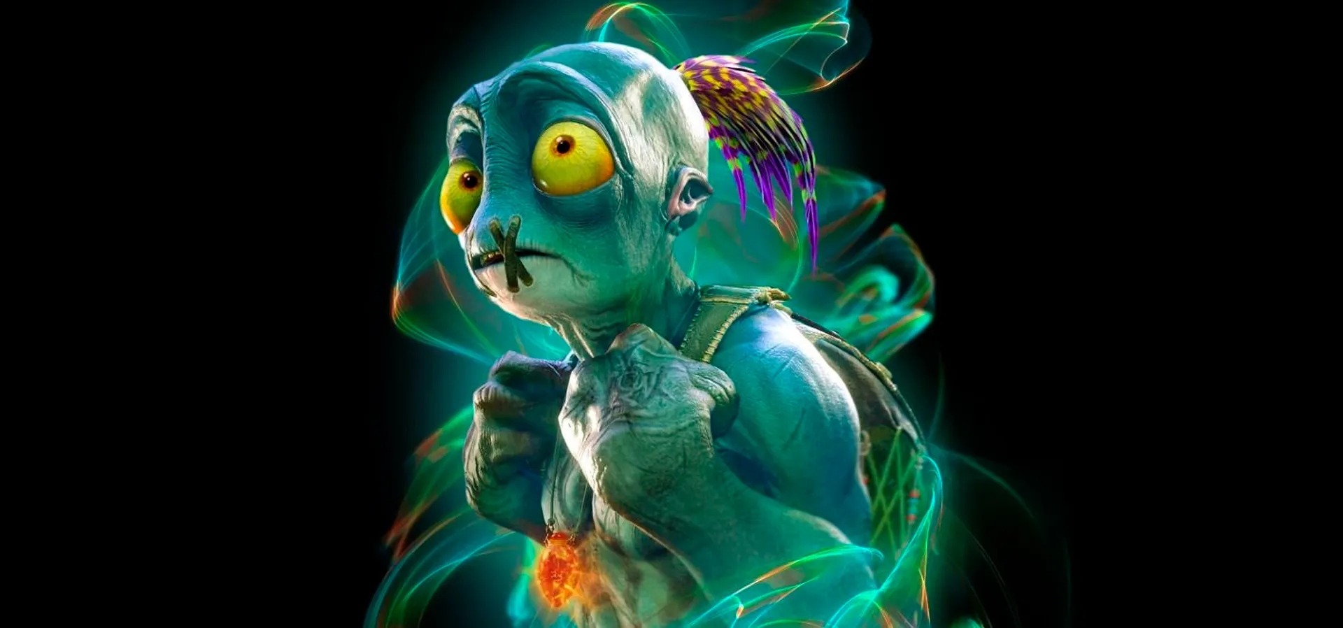 Imagem de fundo do produto Oddworld: Soulstorm Enhanced Edition PS4 - Físico