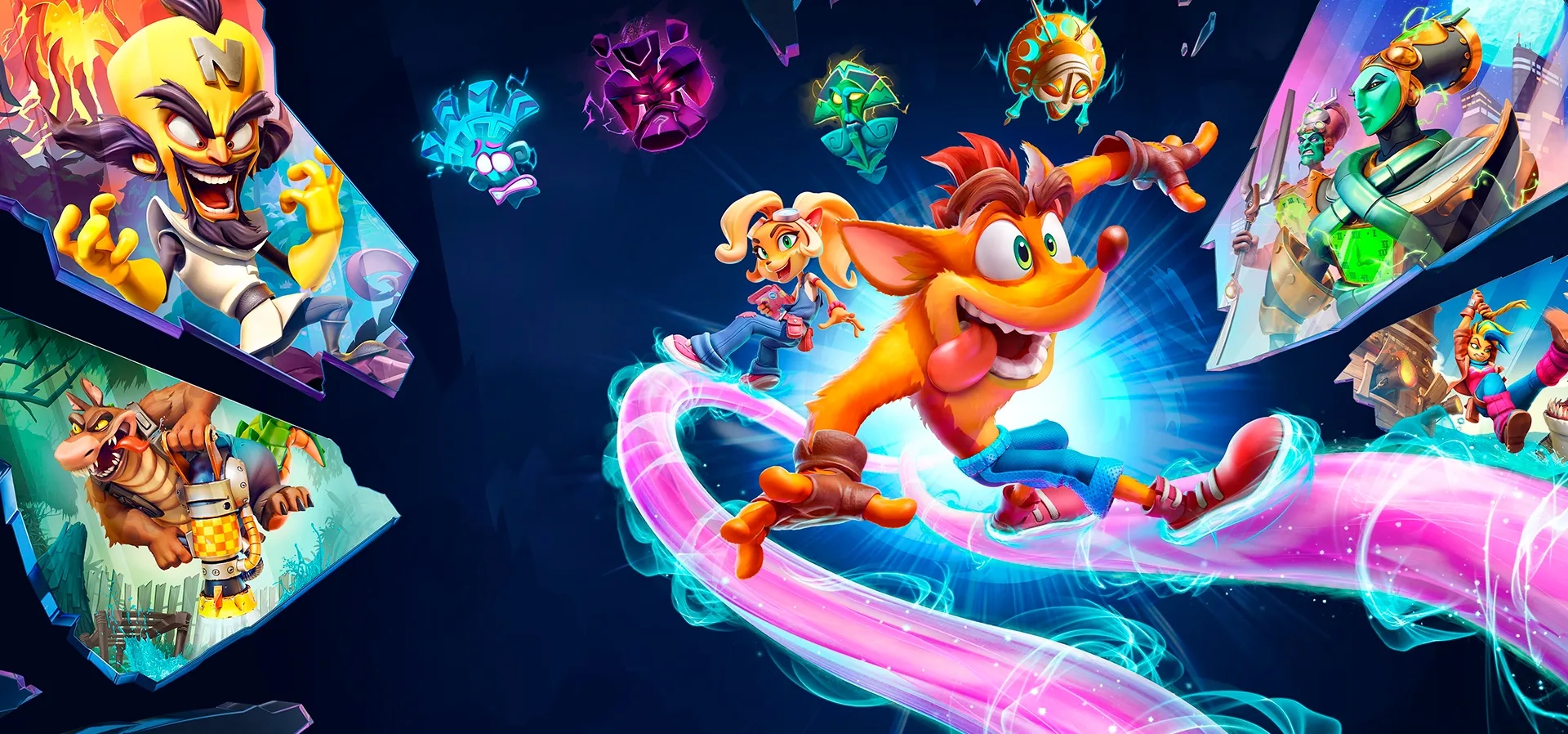 Imagem de fundo do produto Crash Bandicoot™ 4: It's About Time - PS4