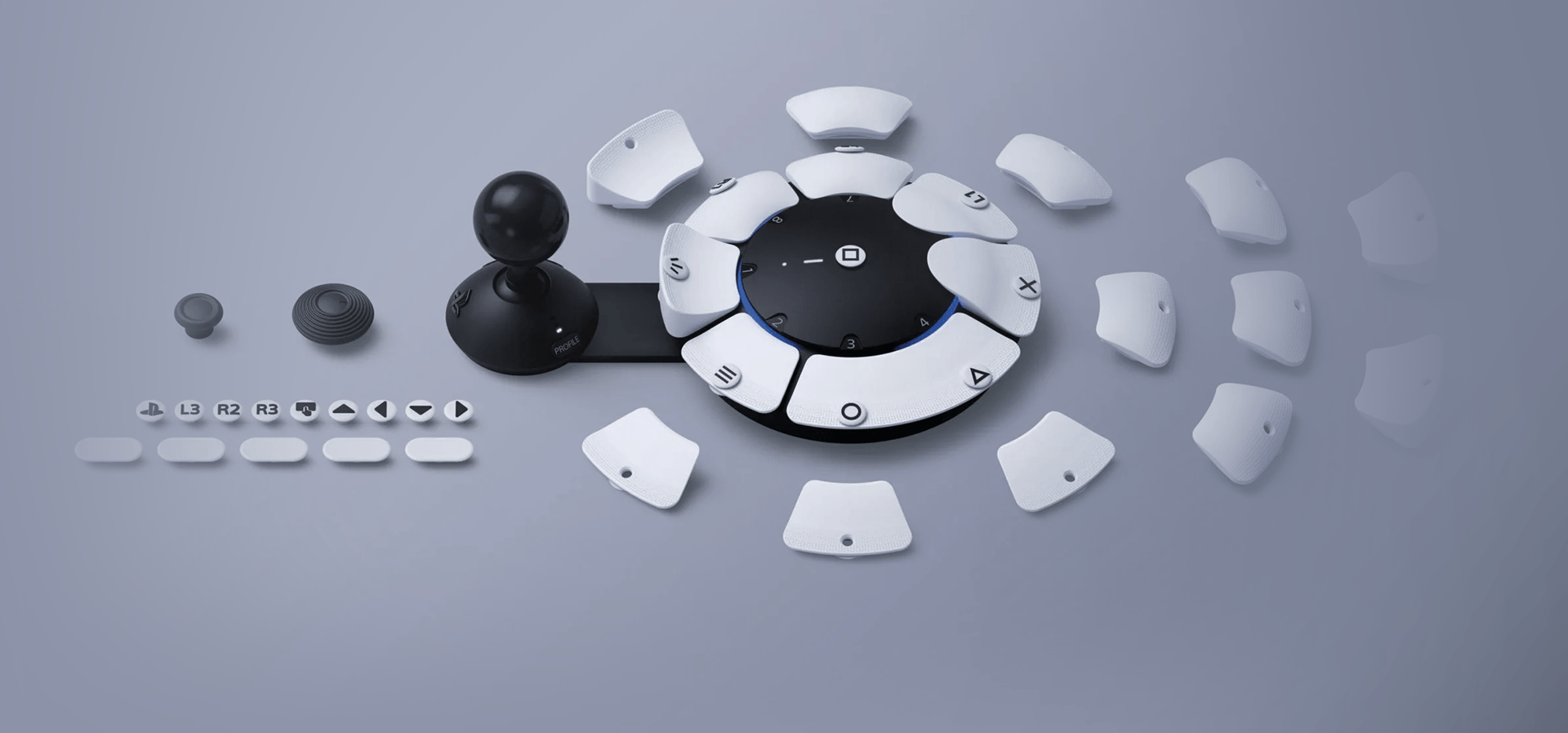 Imagem de fundo do produto Controle Access para PlayStation 5 - Branco