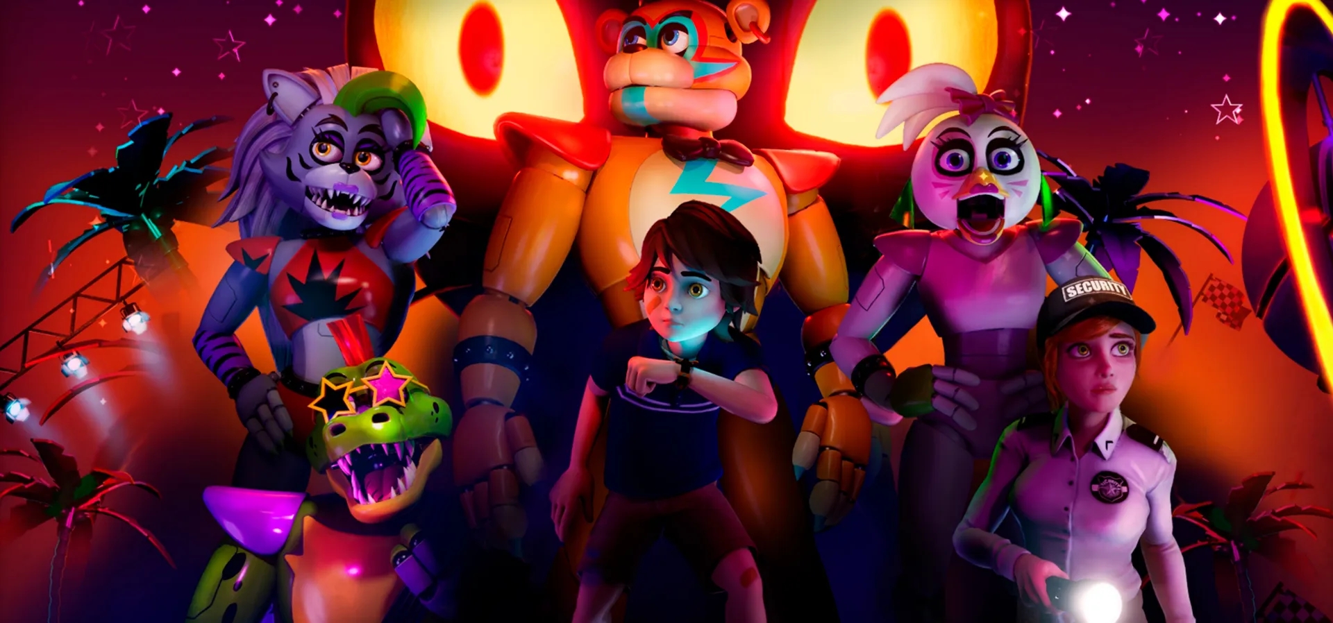 Imagem de fundo do produto Five Nights at Freddy's: Security Breach - PS5