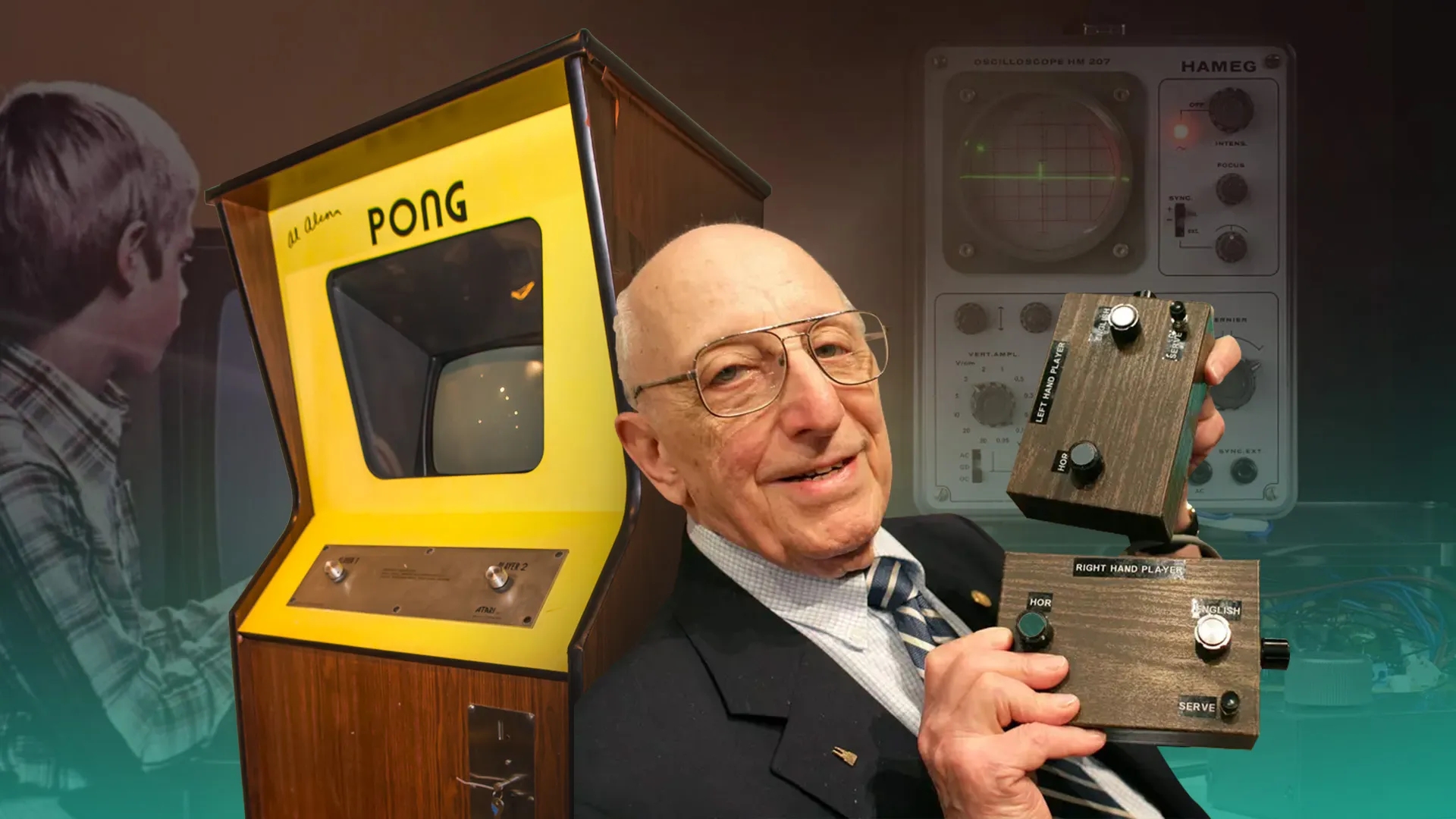 Imagem de fundo do produto Conheça a história do primeiro videogame: Tennis For Two
