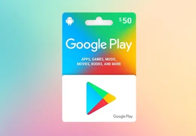 Imagem do produto Gift Card Google Play - 50 Reais 