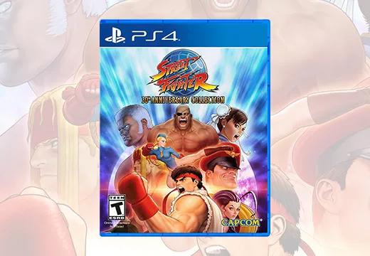 Street Fighter 30th Anniversary Collection PS4 - Físico