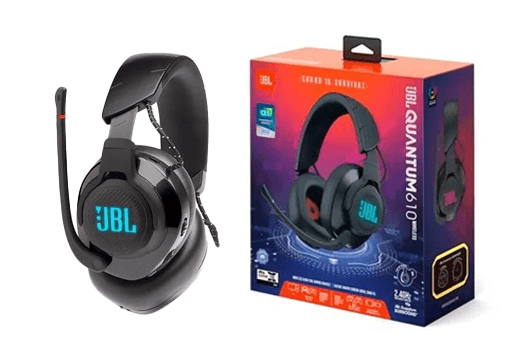 Headset Gamer JBL Quantum 610 Wireless - Preto
