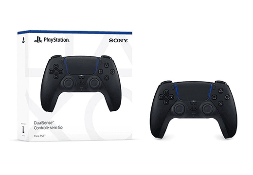 Controle PS5 Midnight Black sem fio (Dualsense)