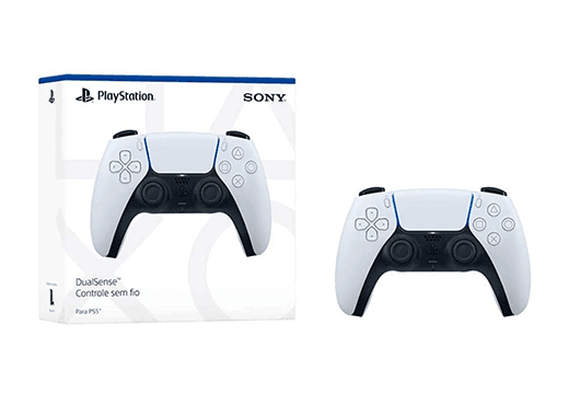 Controle PS5 Branco sem fio (Dualsense)