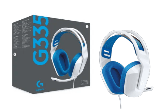 Headset Gamer Logitech G335 - Branco