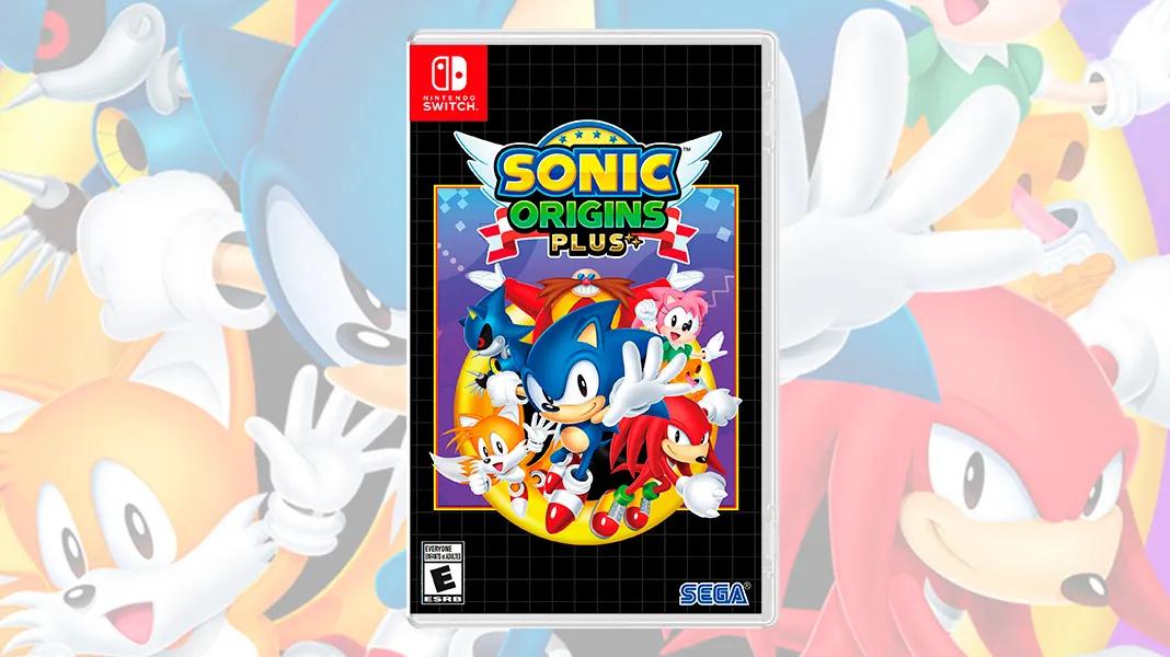 Sonic Origins Plus Switch - Físico - Sonic Origins Plus Nintendo