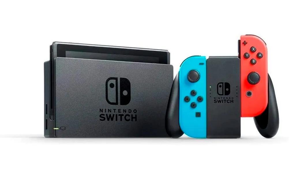 Nintendo Switch　セット Console New Nintendo Switch Azul/Vermelho Neon - Ri Happy
