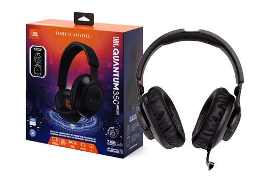 Headset Gamer JBL Quantum 350WL - Preto