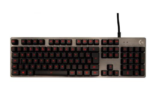 Teclado Mecânico Gamer com fio Logitech G413 Carbon Switch Romer-G Tactile