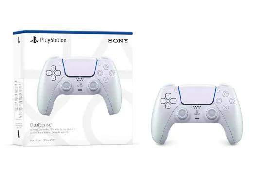 Controle PS5 Chroma Pearl sem fio (Dualsense)