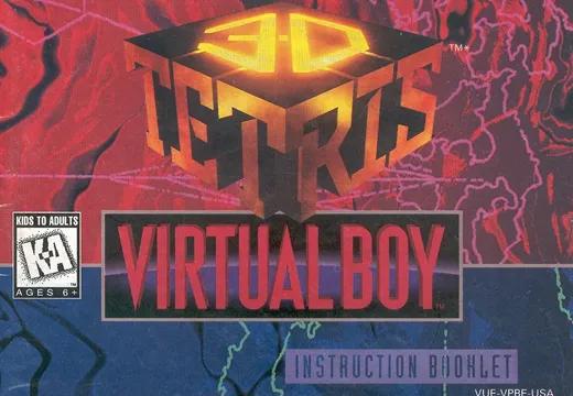 3D Tetris - Virtual Boy