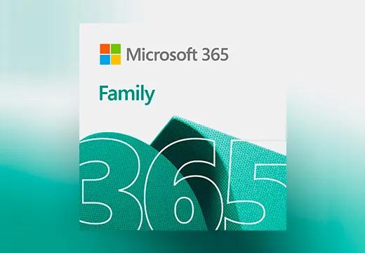 Microsoft 365 Family - Assinatura de 12 Meses