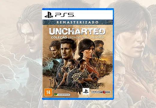 UNCHARTED: COLEÇÃO LEGADO DOS LADRÕES PS5 - Físico