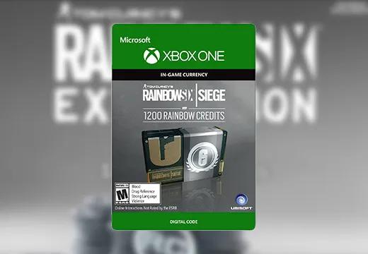 Tom Clancy's Rainbow Six Siege Currency pack 1200 Rainbow credits