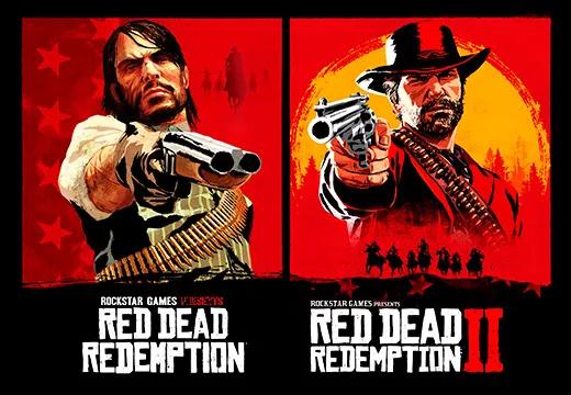 Bundle Red Dead Redemption e Red Dead Redemption 2 - PS4